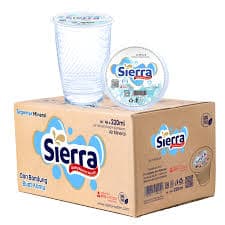 Sierra Gelas 220 ml Karton – 1