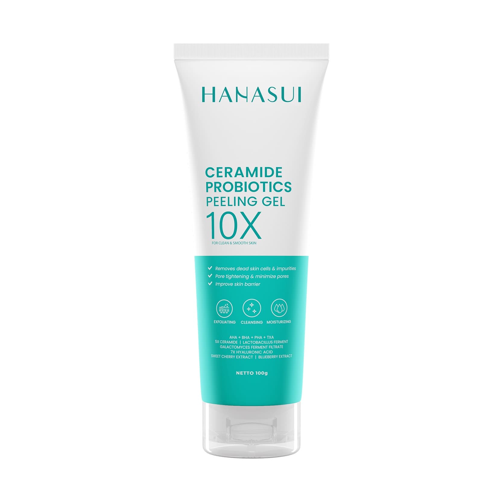 Hanasui Ceramide Probiotics Peeling Gel 100 gr – 1