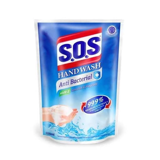 Sos Sabun Tangan Antibakteri Refill 400 ml – 1