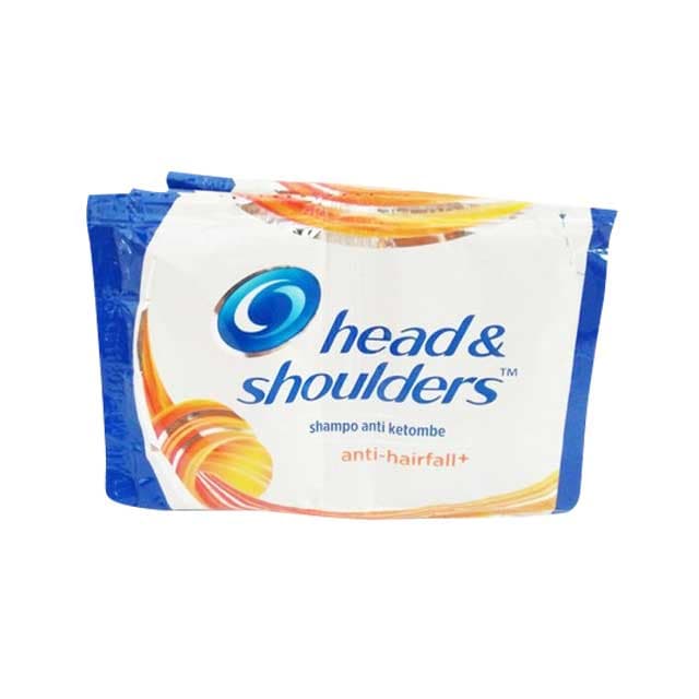 Head & Shoulders Shampo Perawatan Rambut Rontok 10 ml x 6 Pcs – 1