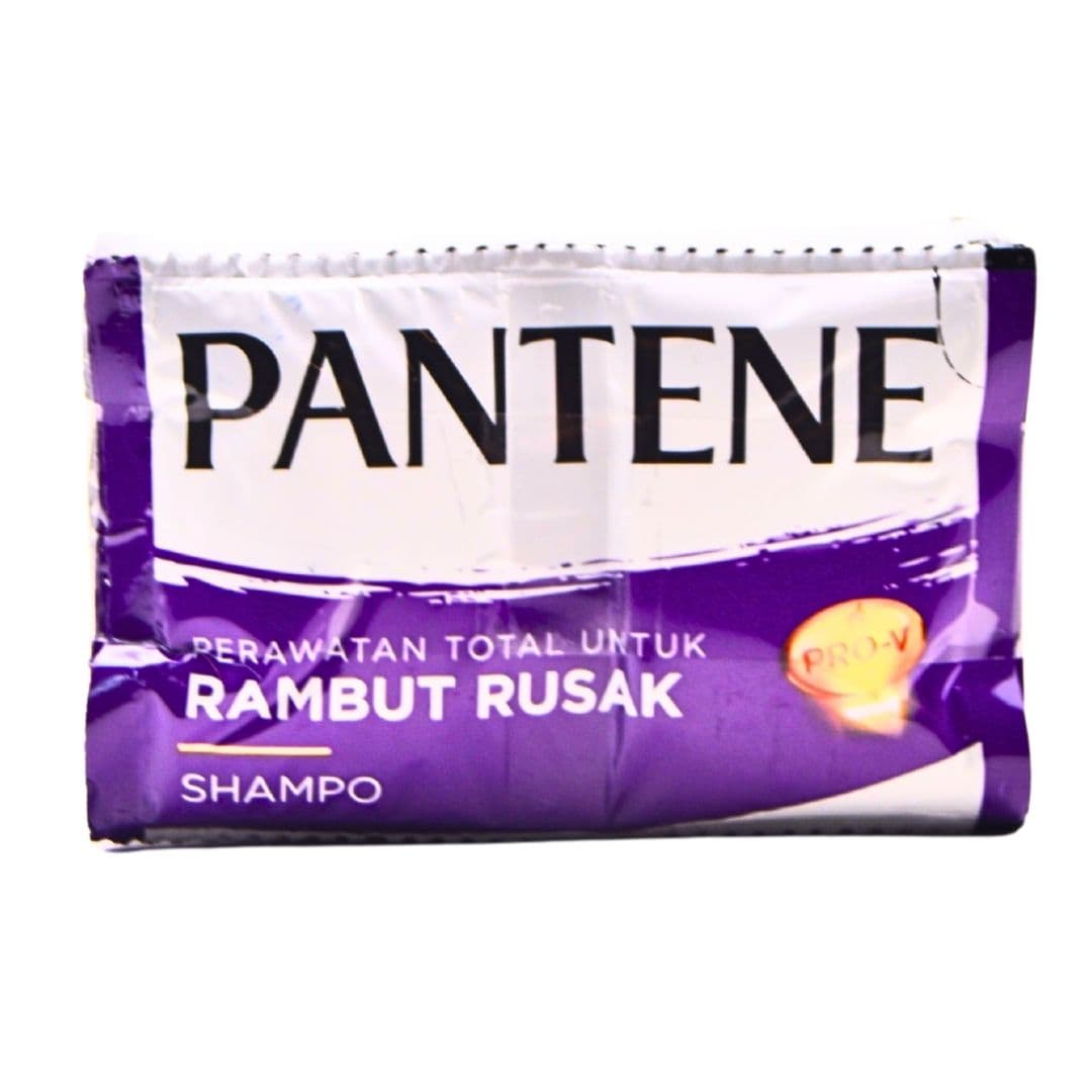 Pantene Shampo Perawatan Total Rambut Rusak Sachet 10 gr x 6 Pcs – 1