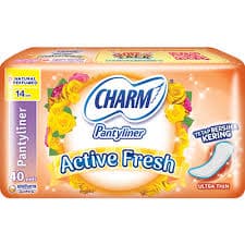 Charm Pantyliner Active Fresh 14cm 40 pads – 1