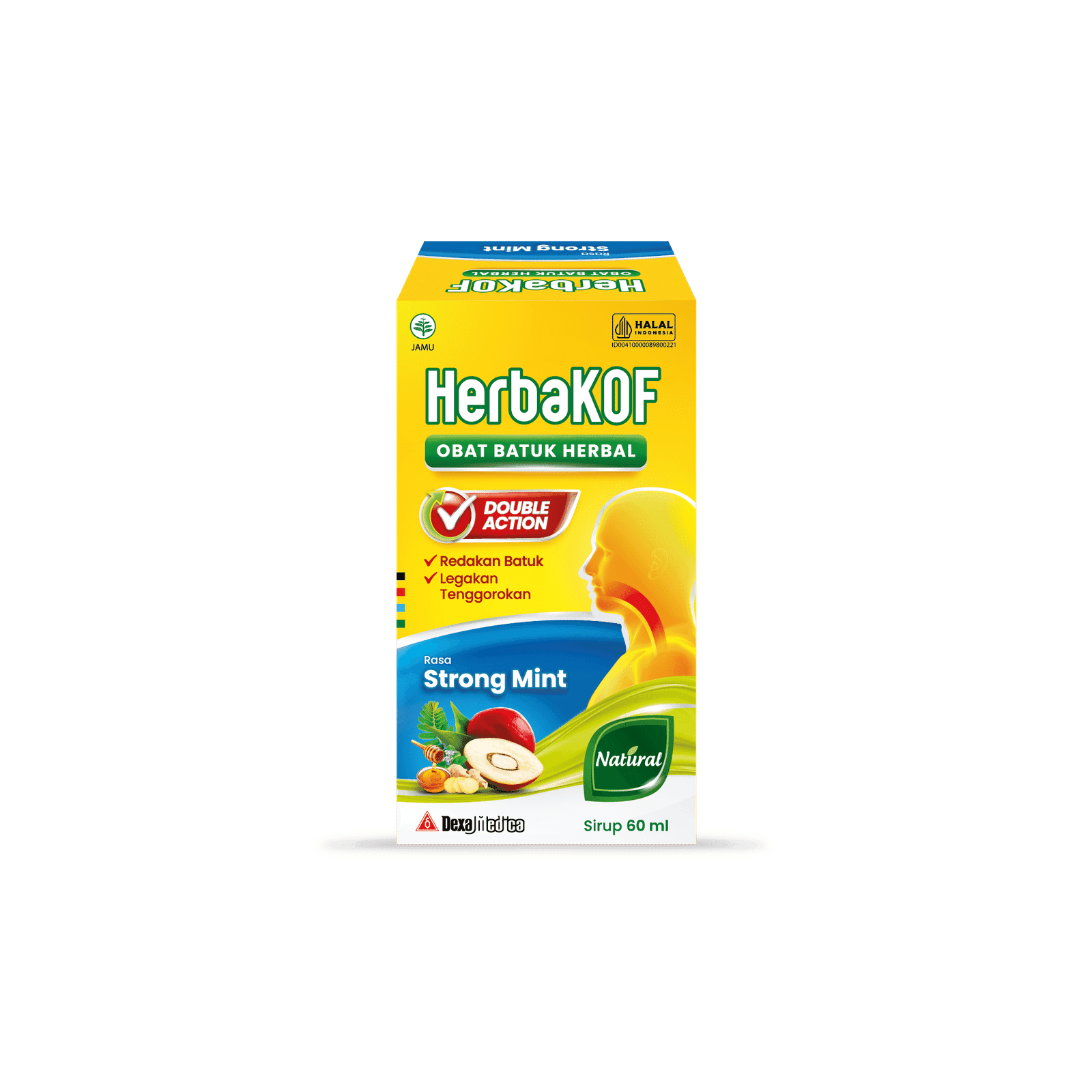 Herbakof Strong Mint 60 ml – 1