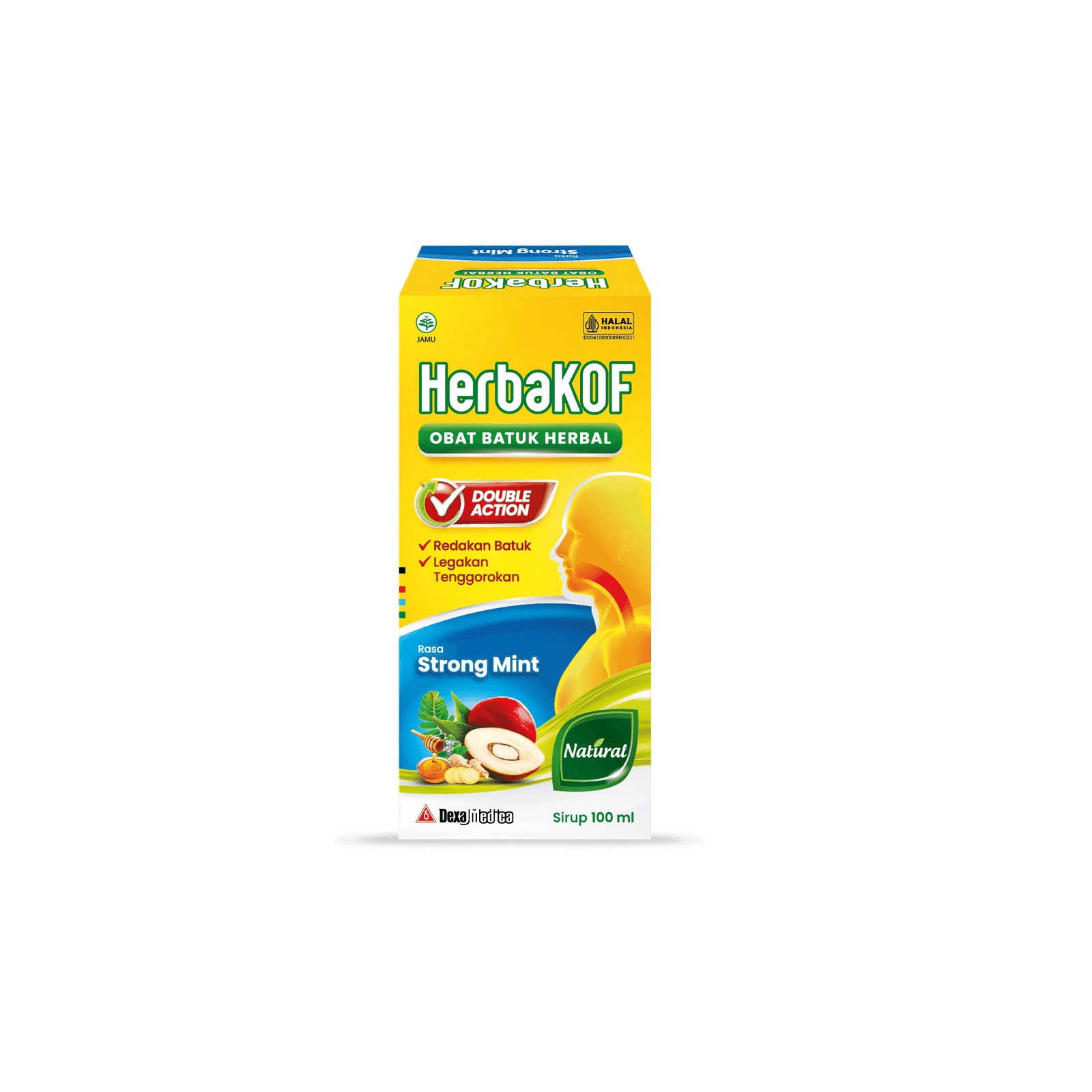 Herbakof Strong Mint 100 ml – 1