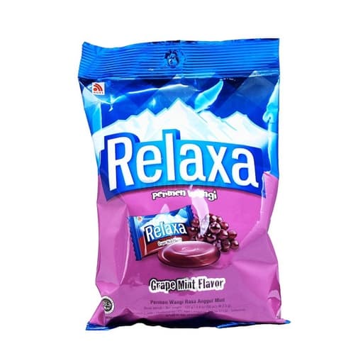Relaxa Grape Mint Kantong 40 pcs – 1