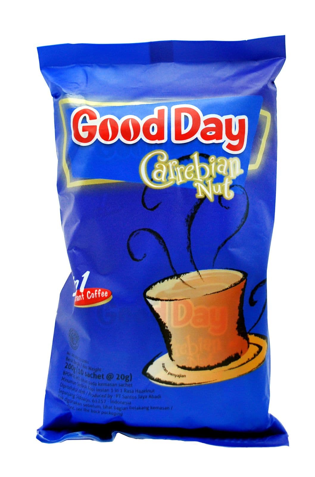 Good Day Caribbean Nut Pack 20 gr x 10 Sachet – 1
