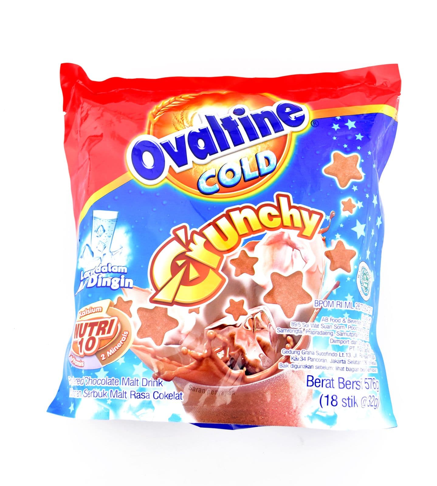 Ovaltine Crunchy Iced Choco 32 gr x 18 Stick – 1