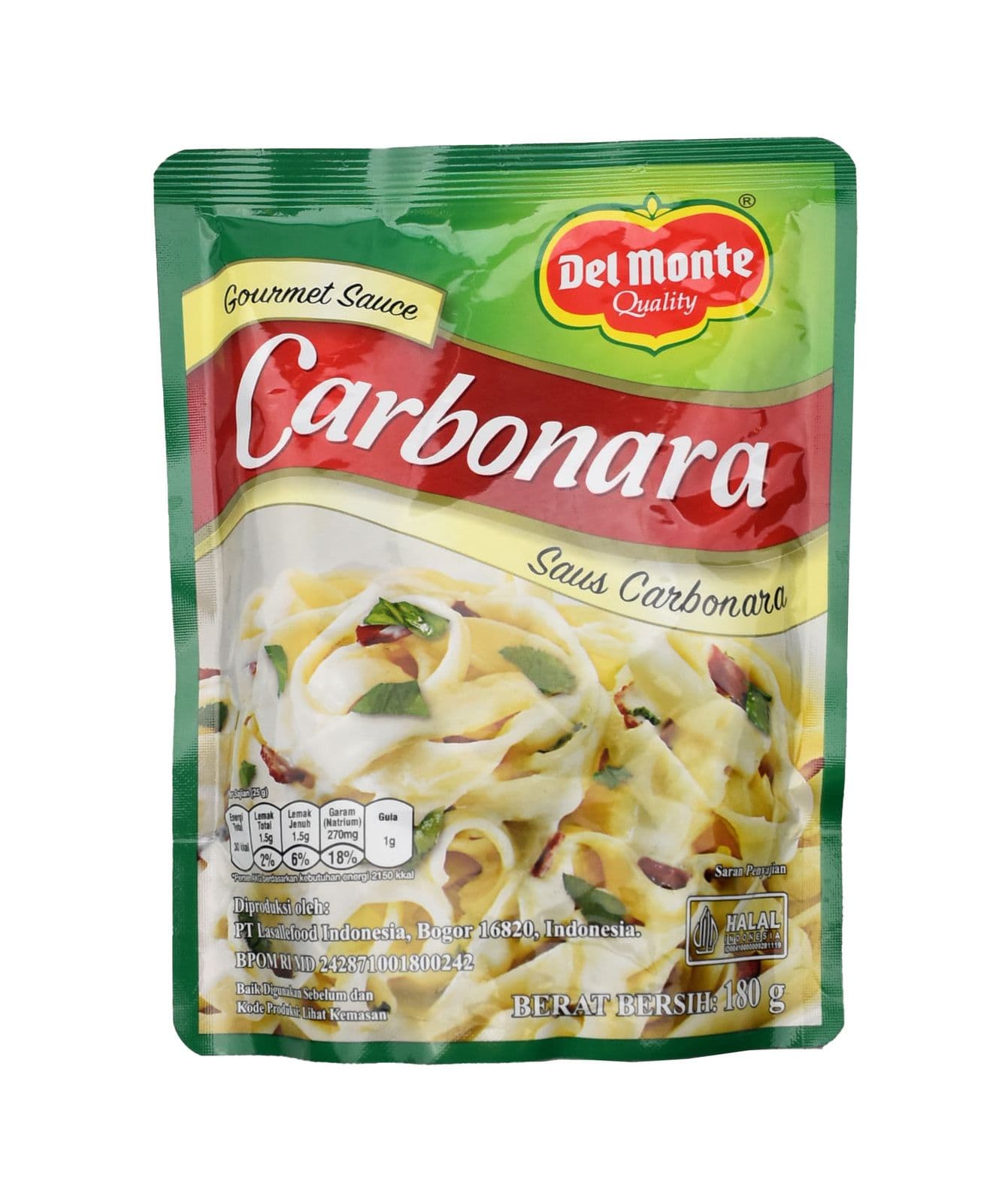 Delmonte Carbonara Pouch 180 gr – 1