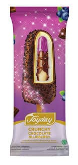 Joyday Crunchy Es Krim Coklat Blueberry 70 ml – 1