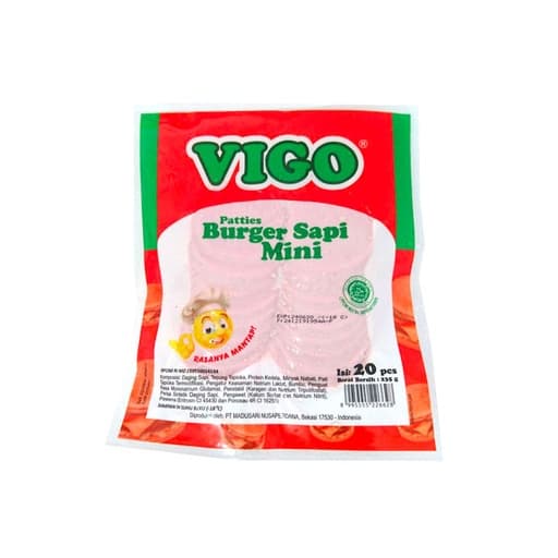 Vigo Mini Burger 280 gr – 1