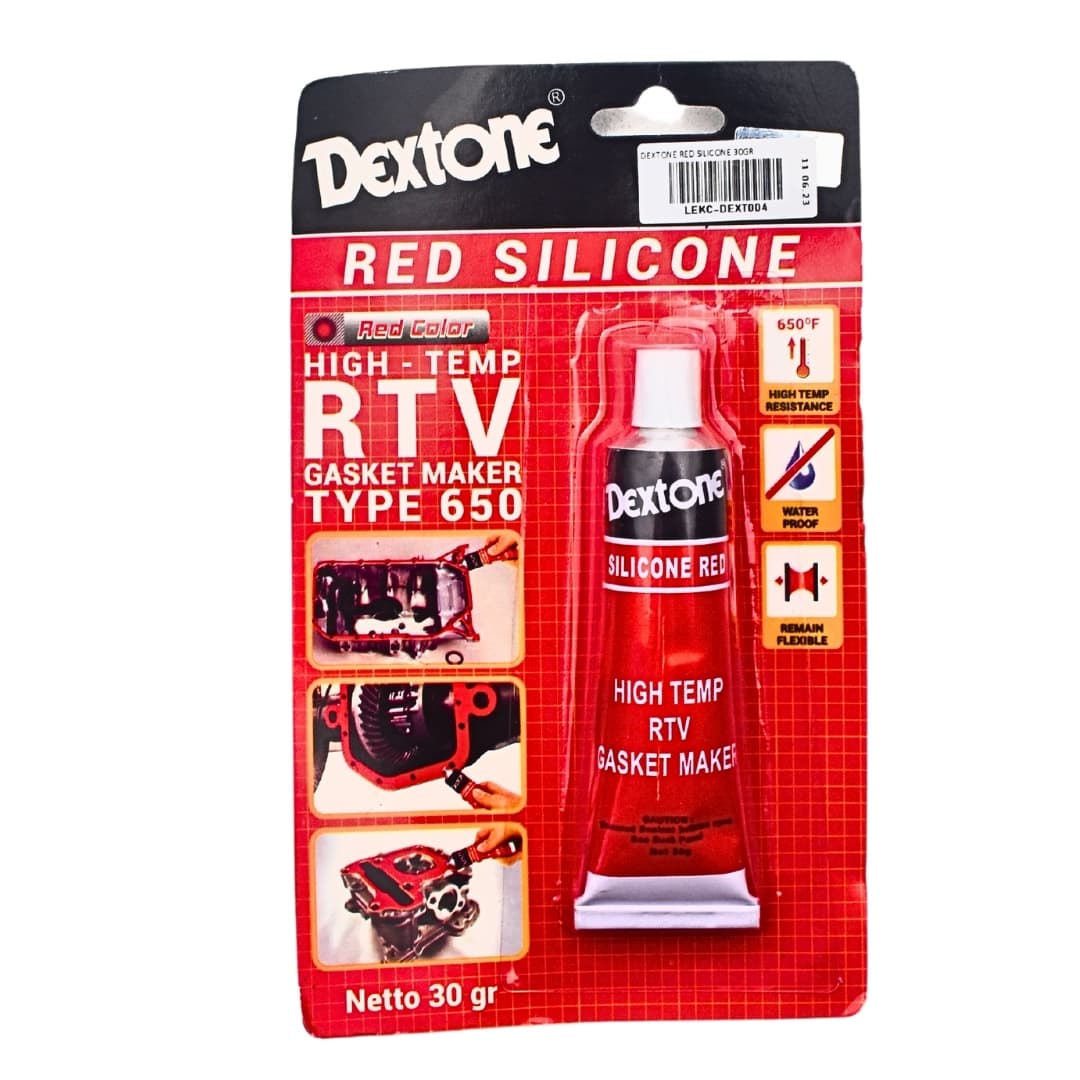 Dextone Silicone Merah 30 gr – 1