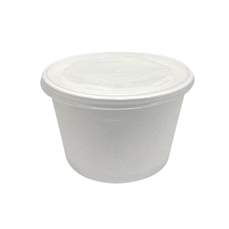 Paper Bowl dengan Tutup 360 ml isi 5 pcs – 1