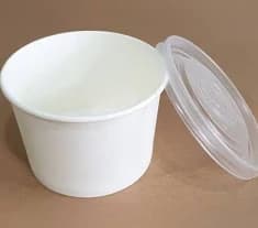 Paper Bowl dengan Tutup 500 ml isi 5 pcs – 1