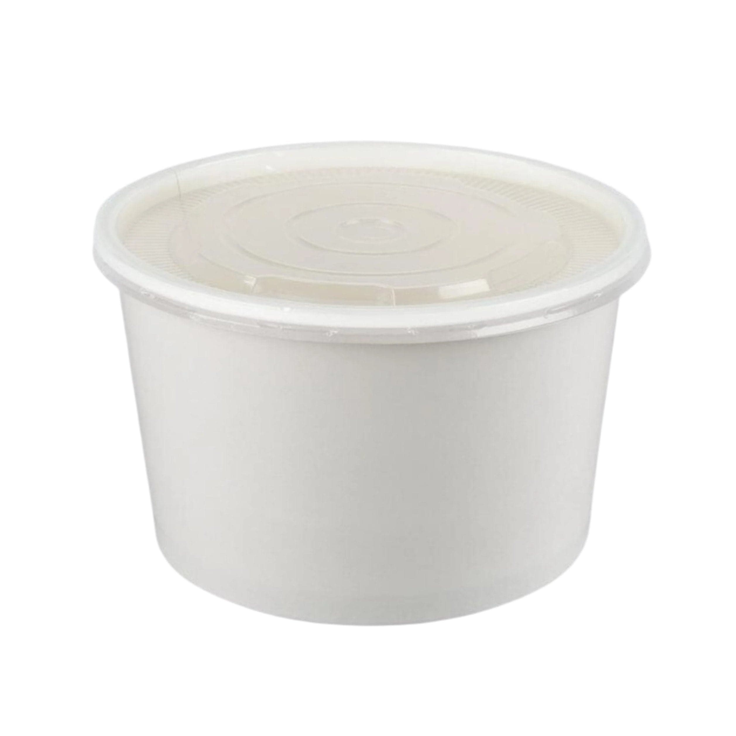 Paper Bowl dengan Tutup 800 ml isi 5 pcs – 1