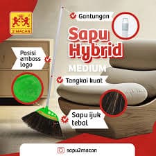 Dua Macan Sapu Hybrid Medium – 1