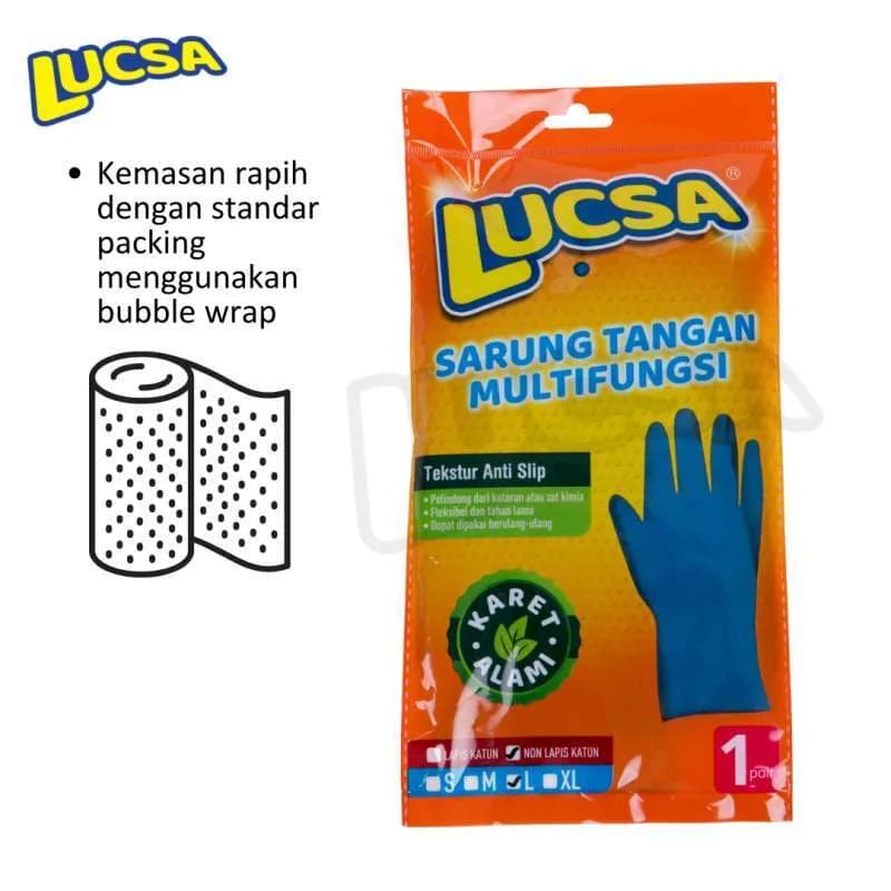 Lucsa Sarung Tangan Tanpa Lapis Ukuran L – 1