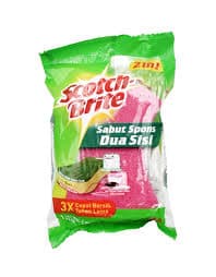 Scotch Brite Sabut Spons 2 sisi ID-34 – 1