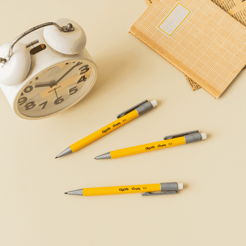 Agatis Eco Pensil Mekanik 0,5 Simply Kuning – 1
