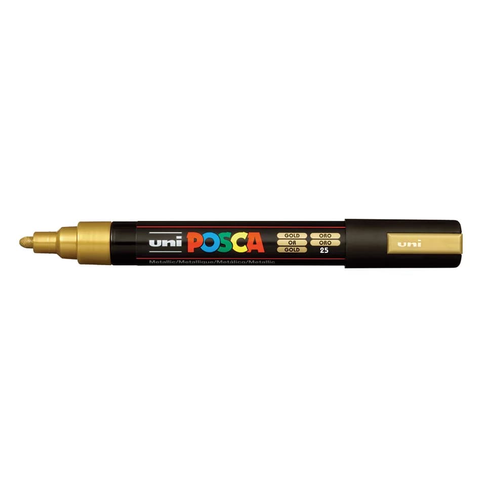 Uni Posca Medium PC-5 m Gold – 1