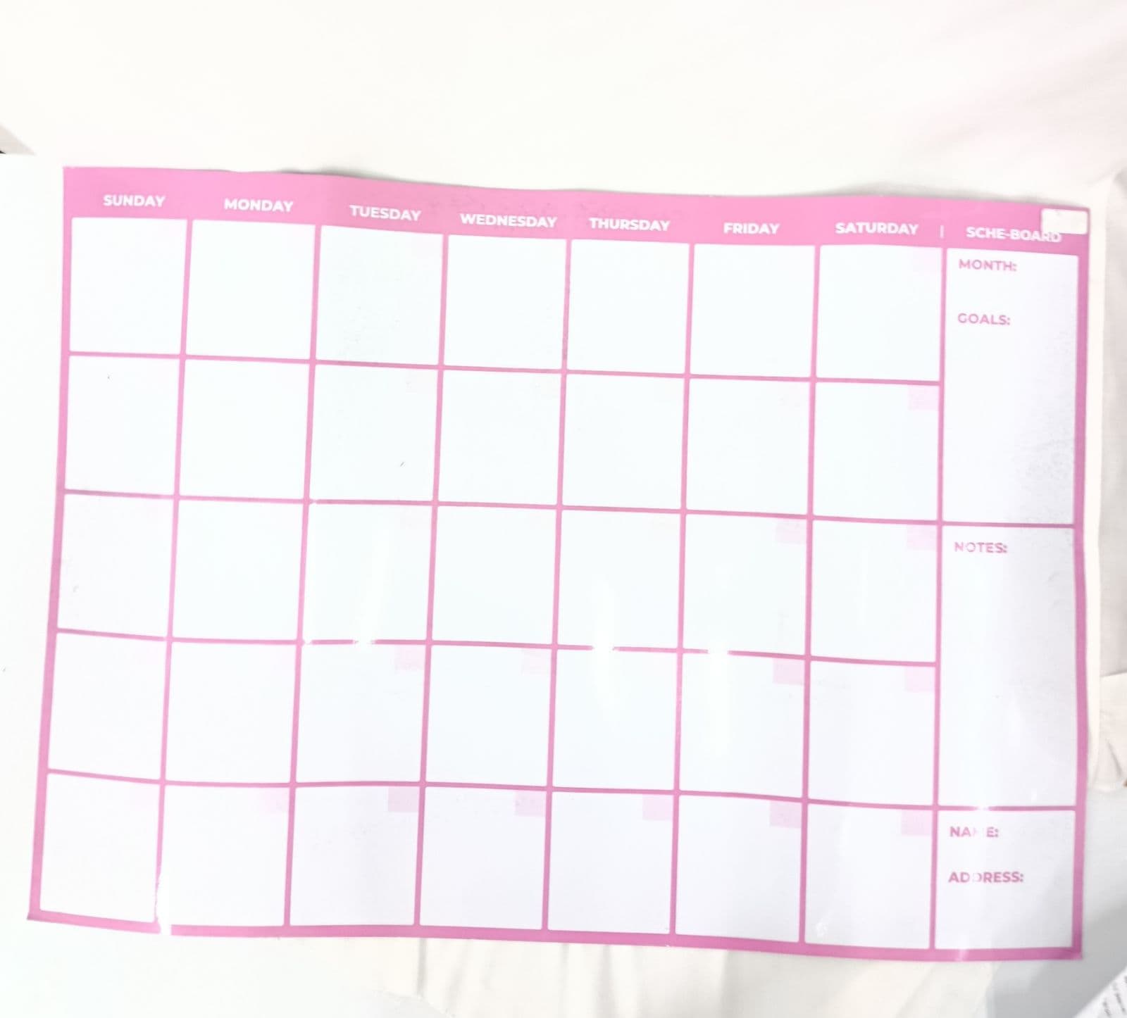 Papan Jadwal Campur – 1