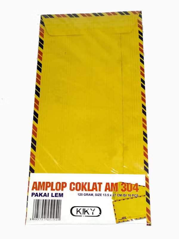 Amplop Coklat 304-125 Lem – 1