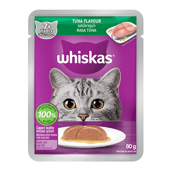 Whiskas Pouch Tuna 80 gr – 1