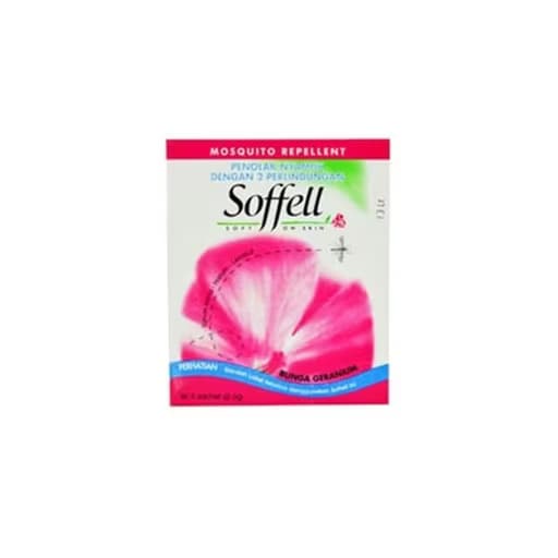 Soffell Bunga Geranium 6 pcs X 5.5 gr – 1