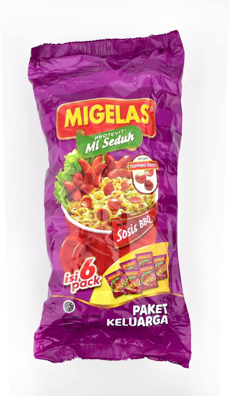 MiGelas Protevit Rasa Sosis BBQ 6 pcs 26 gr – 1
