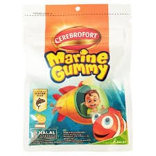 Cerebrofort Marine Gummy Suplemen Permen Jeli Rasa Jeruk 2 gr x 10 pcs – 1