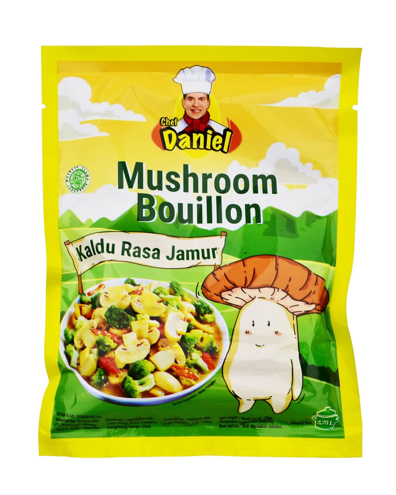 Chef Daniel Mushroom Bouillon 8 gr – 1