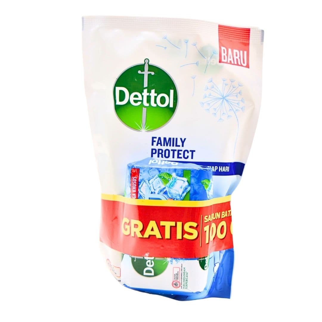 Dettol Body Wash Family Protect 370 ml free Dettol Bar Soap Cool 100 gr – 1