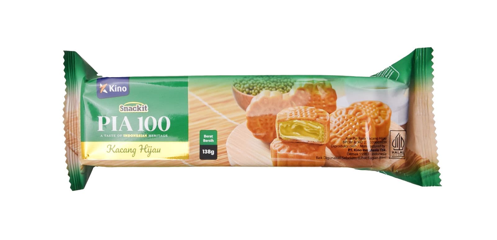 Snackit Pia 100 Kacang Hijau 138 gr – 1