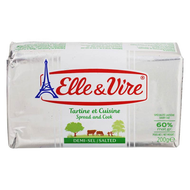 Elle & vire Butter Spread & Cook Salted 200 gr – 1