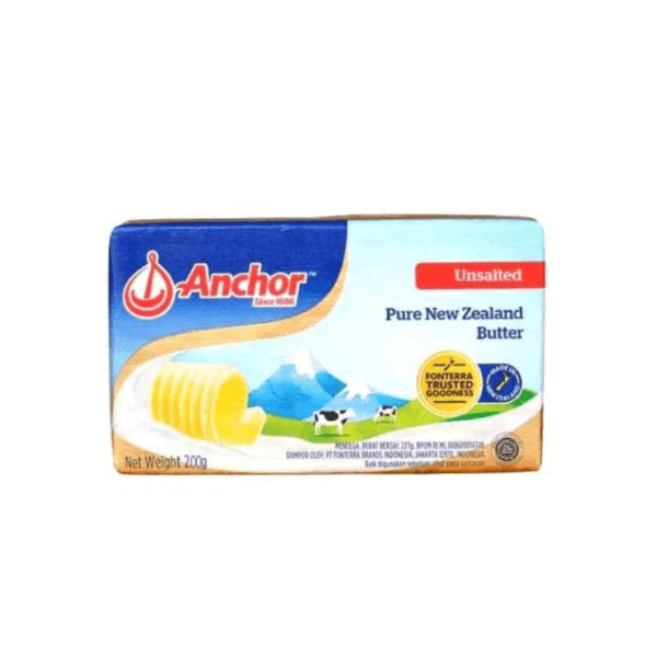 Anchor Butter Unsalted 200 gr – 1