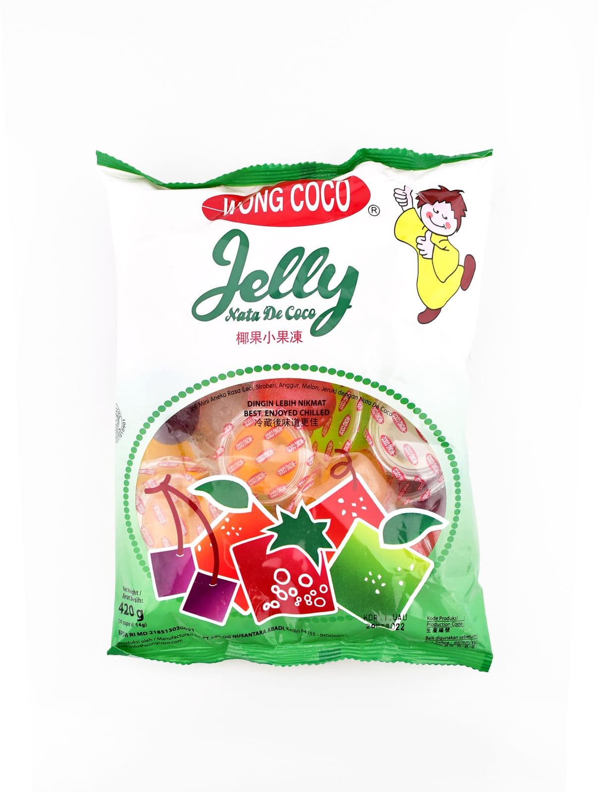 Wong Coco Mini Jelly 14 gr 30 pcs – 1