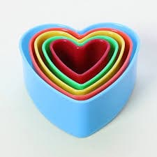 DS Cetakan Cookies Love 5 pcs – 1