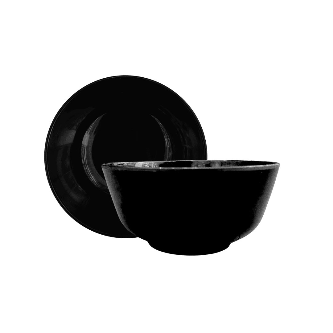 Mangkuk Nasi 4 inci Hitam 2304S – 1
