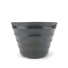Pot Rounded Ori 25 cm Hitam – 1