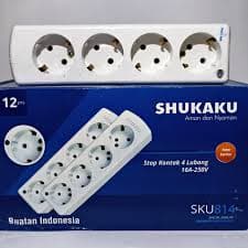 Shukaku Stop Kontak 4 Lubang – 1