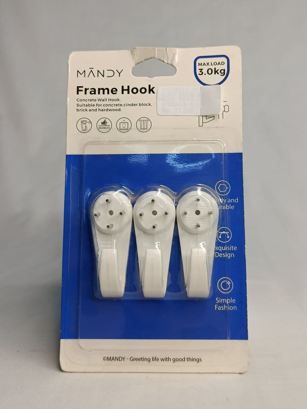Hook Plastik XY-0969 – 1