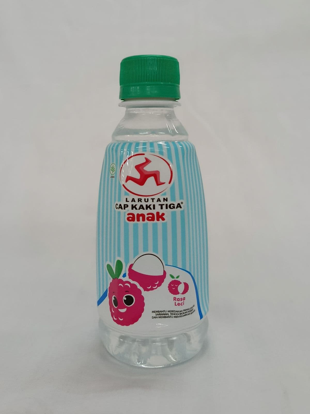Kaki 3 Larutan Anak Lychee Botol 250 ml – 2