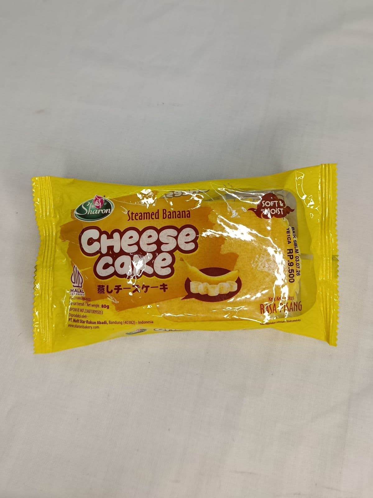 Sharon Steamed Cheese Cake Banana – 1