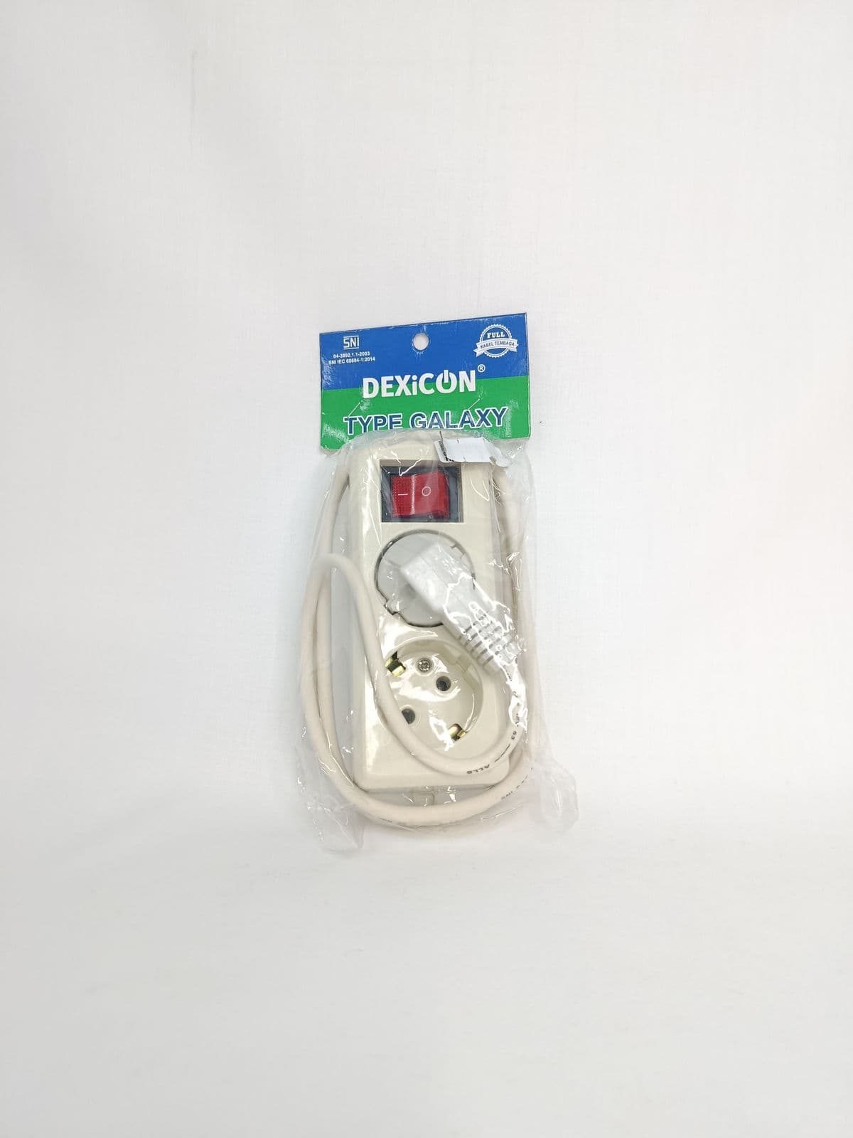 Dexicon Stop Kontak Arde Galaxy 2 Lubang 1,5 m – 1
