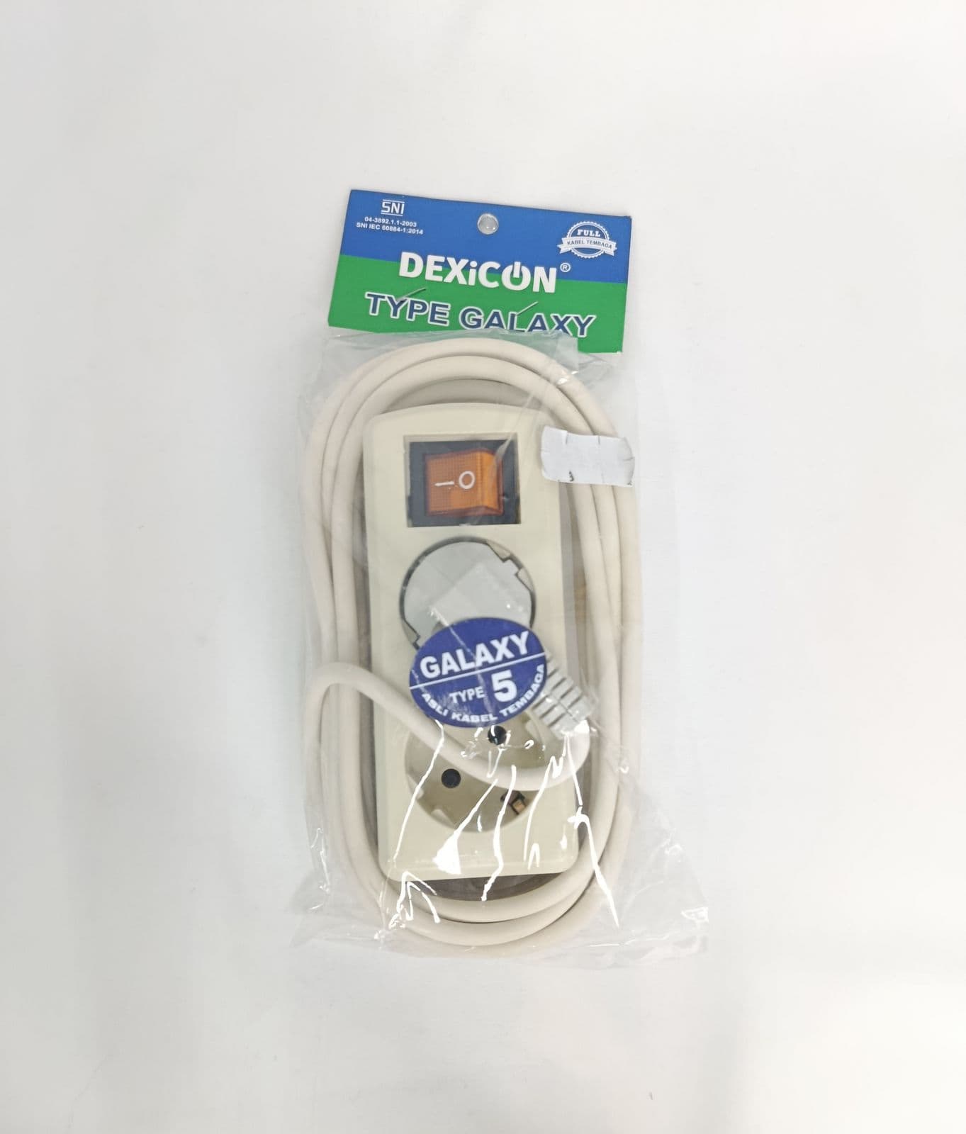 Dexicon Stop Kontak Arde Galaxy 2 Lubang 5 m – 2