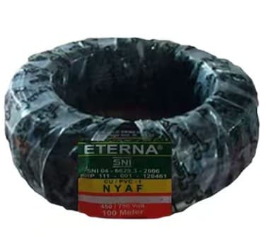 Eterna Kabel Nyaf 1x0,75 Hitam – 1