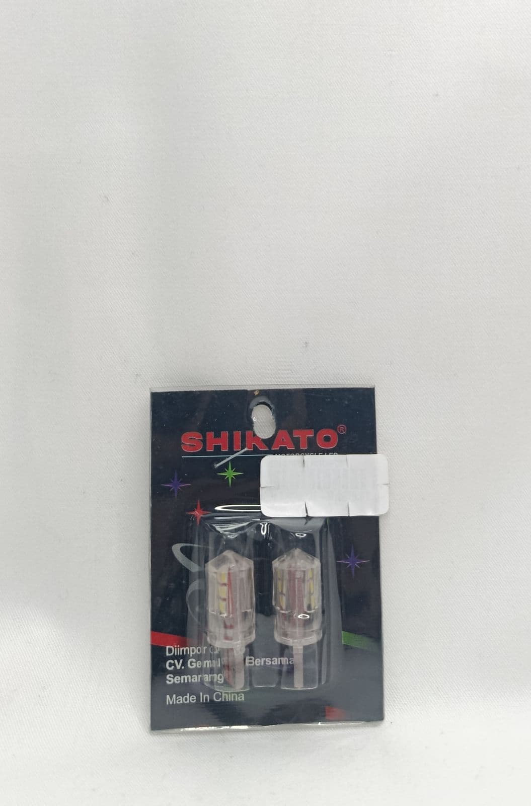 Shikato Lampu Sein Kristal Putih 2 Pcs – 1
