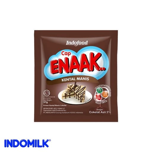Enaak Susu Kental Manis Cokelat Bdt (6 x 37 gr) – 1